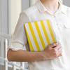 Igcase Fire HD 8 Released In Exclusive Notebook Direct Pasting Striped Pattern 008427 (8th Generation, 2018) Case, Type, Cover, Type, Yellow,