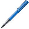 LAMY Ocean Blue Rollerball Pen Ergonomic Medium Line Width Lightweight Aluminum Body Includes LAMY M 63 Black Rollerball Refill AL-star - Clear, Grip,
