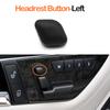 Car Front Seat Backrest Headrest Adjust Switch Button Cover For Benz C E GLK ML GL CLS Class W204 X204 W166 W207 W212 W218