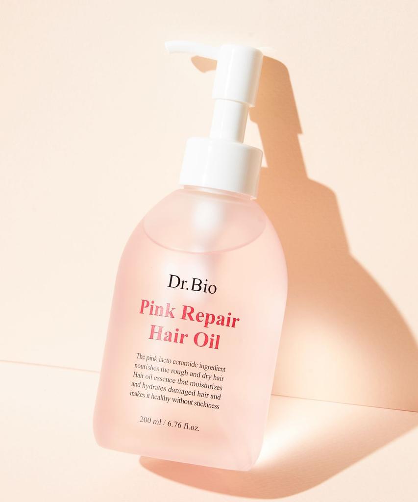 Pink Repair Hair Oil 200ml | Improves damaged hair cuticles, No Stickiness