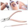 Professional Stainless Steel Nail Clipper Cutter Trimmer Ingrown Toenail Pedicure Manicure Tool Kit for ParonychiaRose