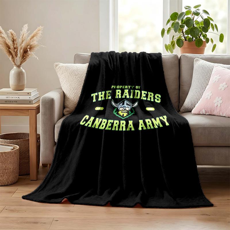 Canberra United blanket Flannel Blanket Soft Cozy Plush Throw for Sofa Bed Lightweight Home Decoration