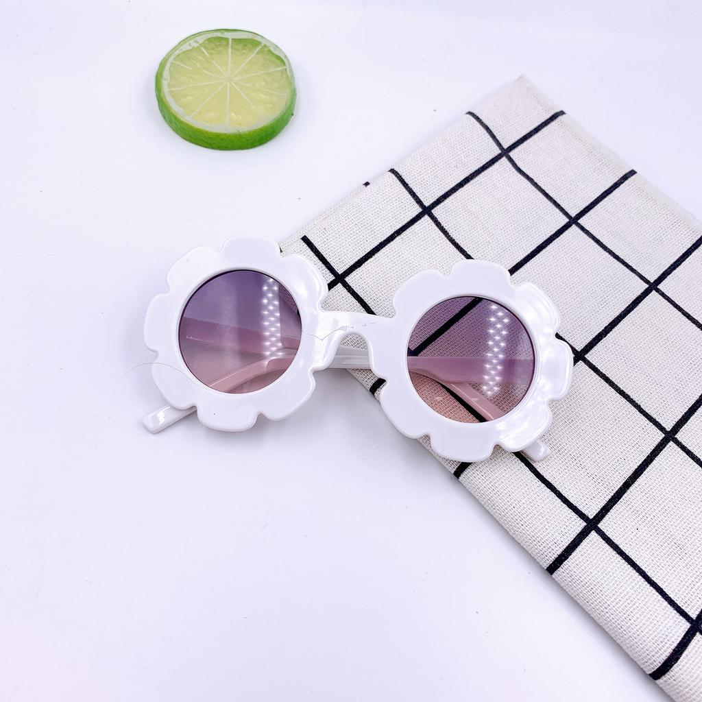 1380 Lace Children'S Glasses Plastic Frame Decorative Glasses Small Flower Lenses Baby Fashion Plastic Sunglasses