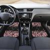 4 шт./комплект Универсальные автомобильные передние/задние коврики, всесезонные, подходят для автомобилей, кроссоверов и грузовиков