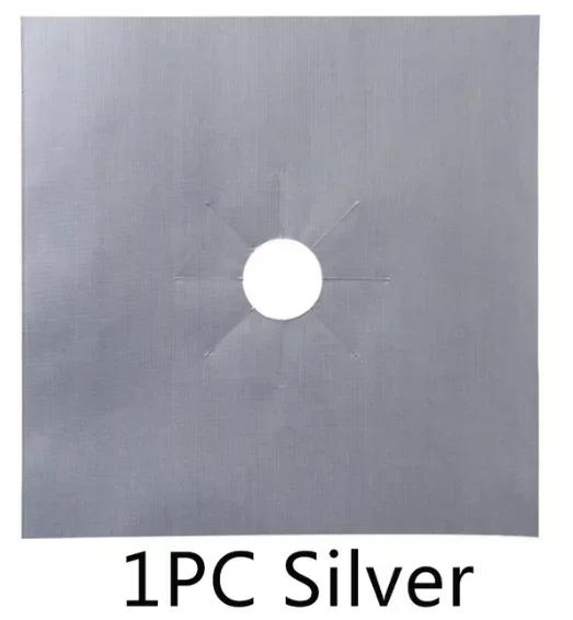 1/4 шт. Защитный чехол для газовой плиты, чехлы для горелок, кухонные принадлежности, моющийся коврик, чехол для плиты, чехол для кухонной плиты