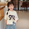 Cute Fashionable Bowknot Children's Tote Bag Elegant Mini Square Purse For Boys And Girls