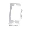 C Shaped Switch Plate Shim Silver Flush Mount Plate New Wall Plate Spacer  for Switch Installation