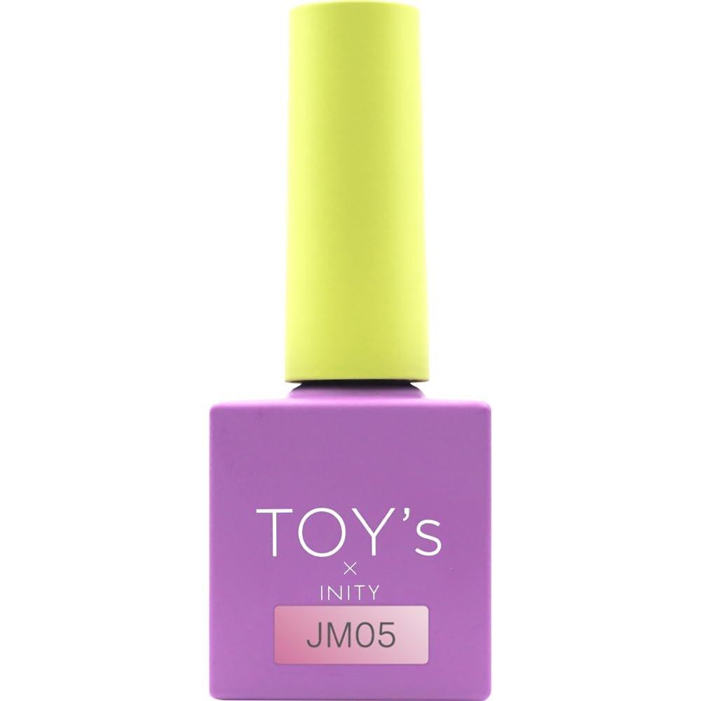 TOY's x INITY Гелевая Кисточка T-JM05 Жвачка 7мл Магнитный Гель-Лак Неоновый Розовый Белый Серебристый Магнит Японский Нейл-Арт