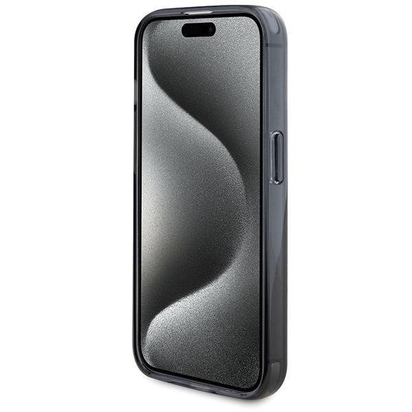 BMW BMHMP15LURSK iPhone 15 Pro 6.1" black/black hardcase Ring Stand M Collection MagSafe