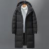 Men's Down Jacket Long Winter New Thickened Coat Couple Clothes