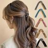 Fashion Acetate Triangle Hair Clips for Women Girls Hair Claw Chic Barrettes Claw Crab Hairpins Styling Tool Hair Accessories