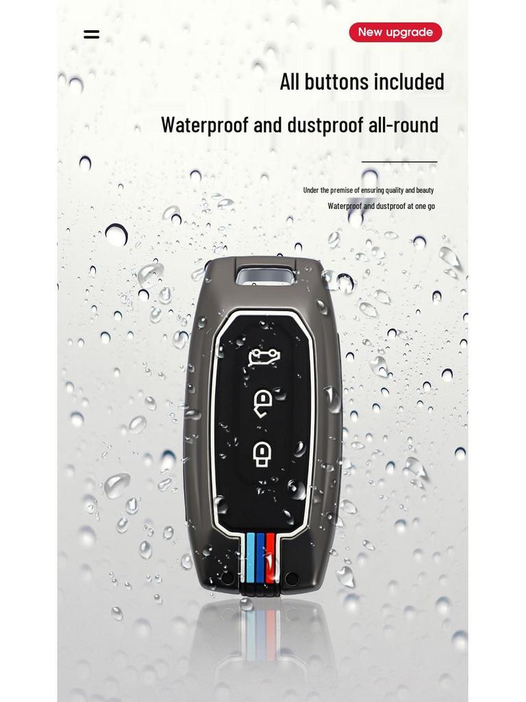 Yuhu 9 Smart Key Case: Metal Shell for Ford Jiangling Yuhu 7 Pickup - 20 Model Options