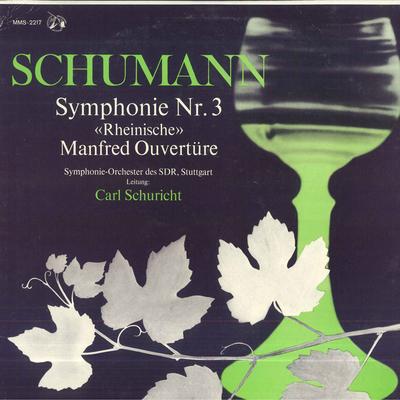 Виниловая пластинка Шумана, Симфонический оркестр №. 3 Rheinische Manf MMS2217 MUSICAL MASTER Германия Классическая музыка Б/у