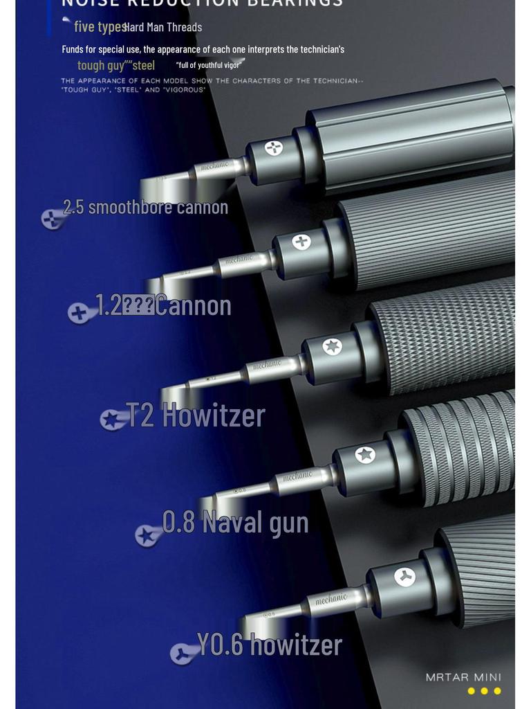 Repairman Little Cannon Magnetic iPhone Disassembly Screwdriver, Extra Hard