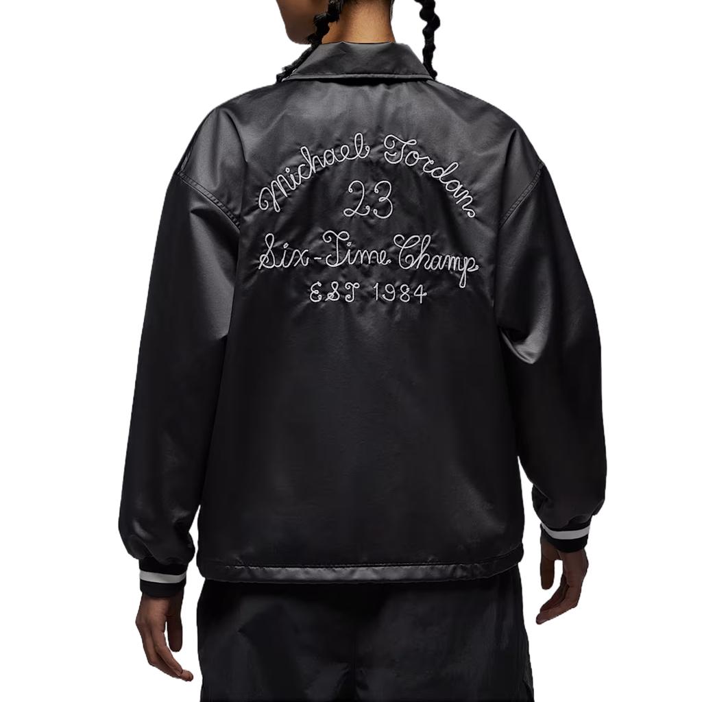 Jordan SS25 Comfortable Fashion Casual Versatile Jacket Women Jackets Black White HJ0088-010