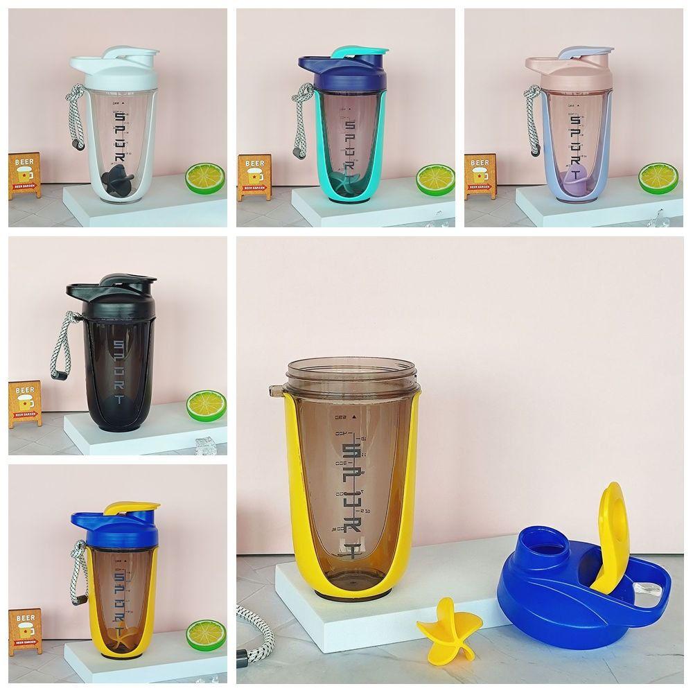 С венчиком для блендера Бутылка для воды Посуда для напитков Спортивная чашка для смешивания Спортивная бутылка для воды Лето Зима