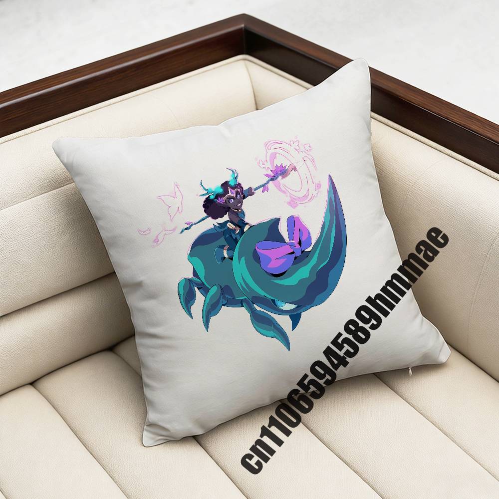 For B-Brawlhalla Throw Pillow Case Sham 45X45Cm 40X40Cm Square Car Pillowcase Pad Cushion Cover