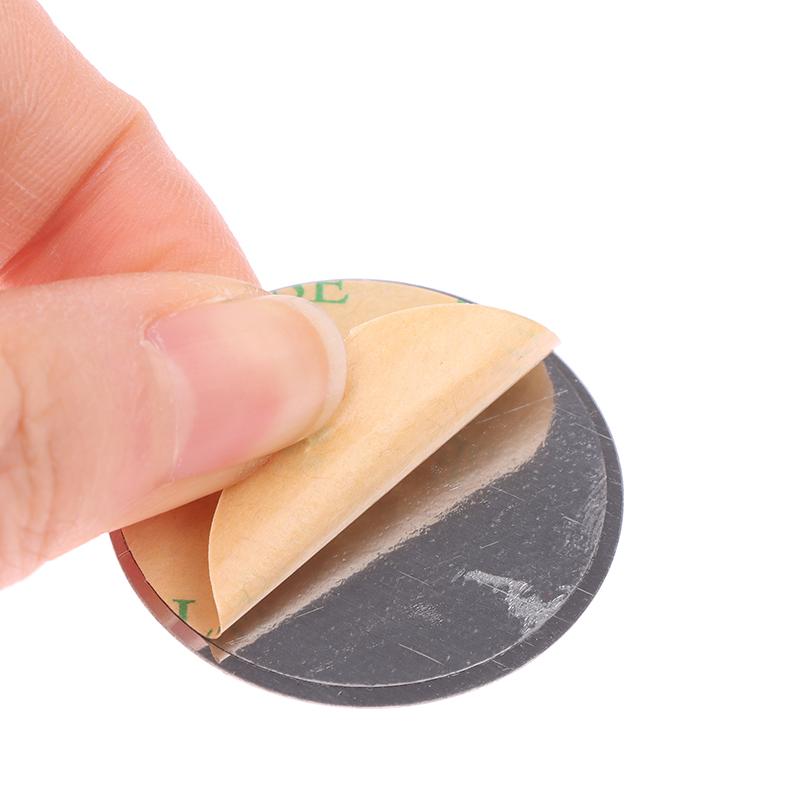 5 шт. магнитный держатель для телефона в машину, прочная магнитная металлическая пластина, сменный чехол для телефона, круглые магнитные наклейки