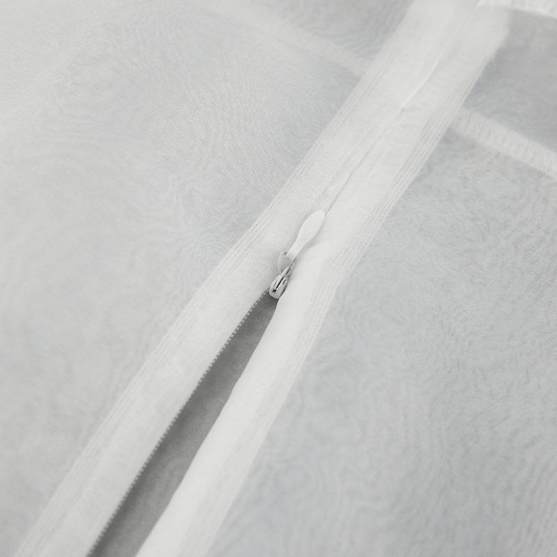 Сексуальная прозрачная сетчатая юбка женская белая с высокой талией и разрезом свободная длинная юбка осенняя уличная мода клубная вечеринка юбка женская