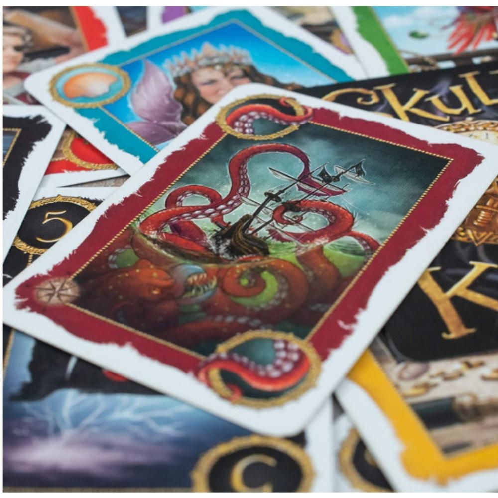 Английская версия Skull King Cover Your Assets Золотая медаль США Ultimate Pirate Ship Board Game