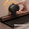 No Drill Suction Cup Bathroom Shelf Walnut Finish Over Faucet Sink Rack Heavy Duty Storage Rack  RV