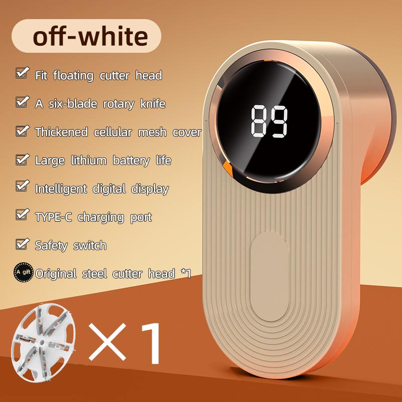 1PC Lint Remover for Clothing LED Digital Electric Pellet Fluff Remover USB Rechargeable Fuzz Fabric Shaver Sweater Dropshipping