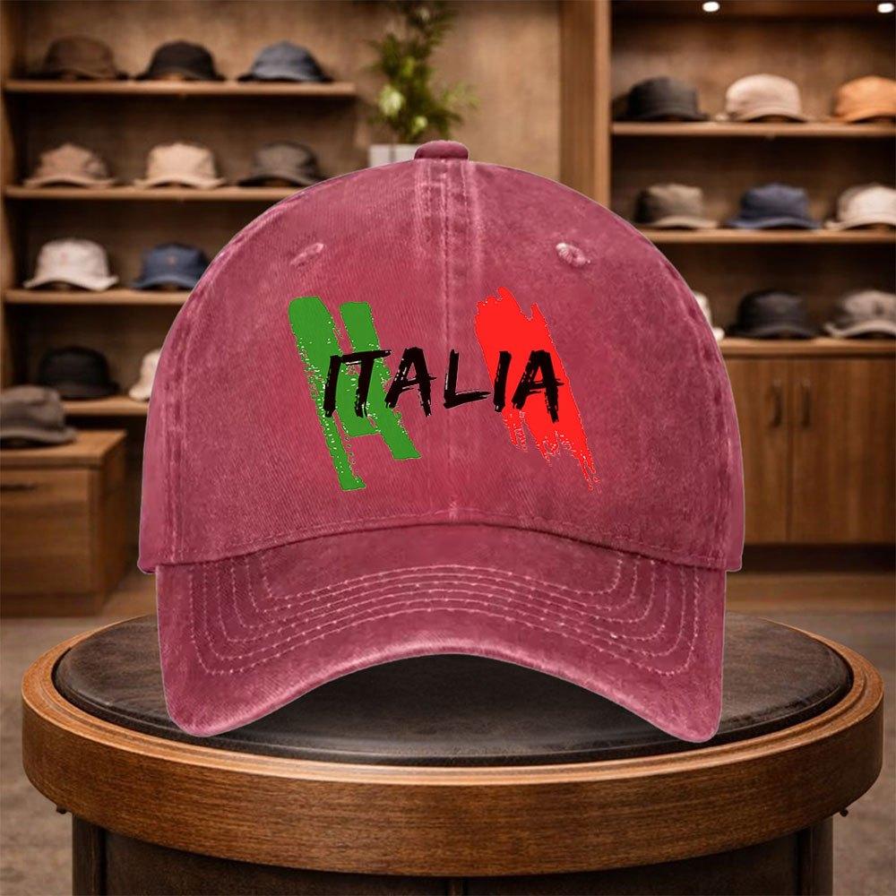 Tricolore Print Baseball Cap Casual Snapback Fashion Hat Adjustable Outdoor Leisure Cap for All Seasons Ideal for Travel a