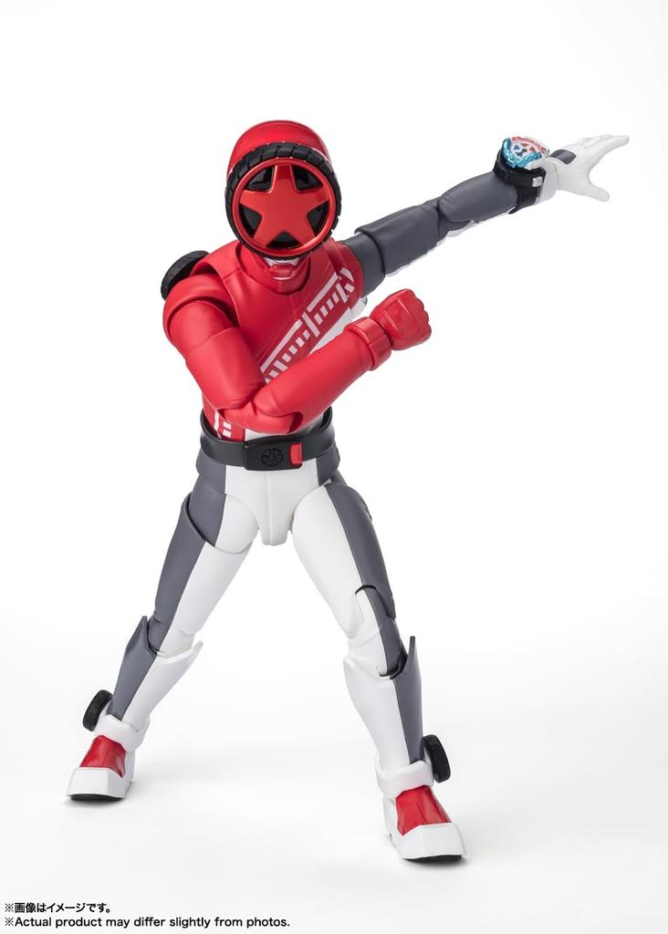 Bakujo Sentai Bun Bunger Bun Red примерно 145 мм ПВХ ABS окрашенная подвижная фигурка SHFiguarts &