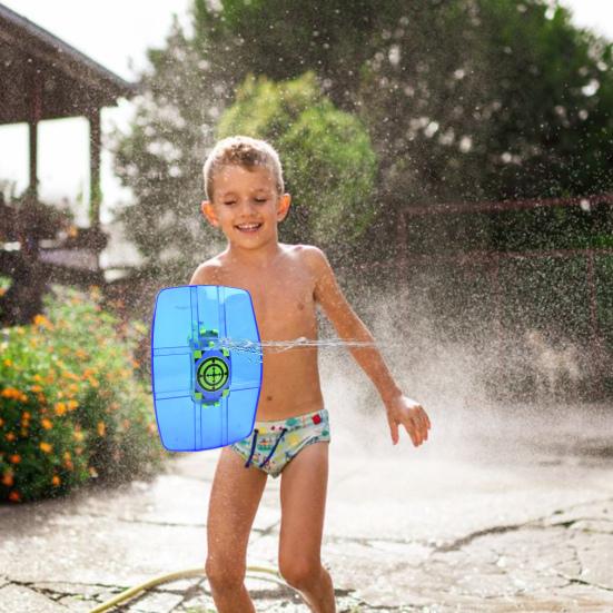 Unique Summer Water Toy One Key Operation Convenient Sprayer with Shield