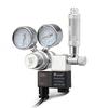 12V Output Voltage Aquarium CO2 Regulator CO2 Pressure Regulator with Solenoid Large Double