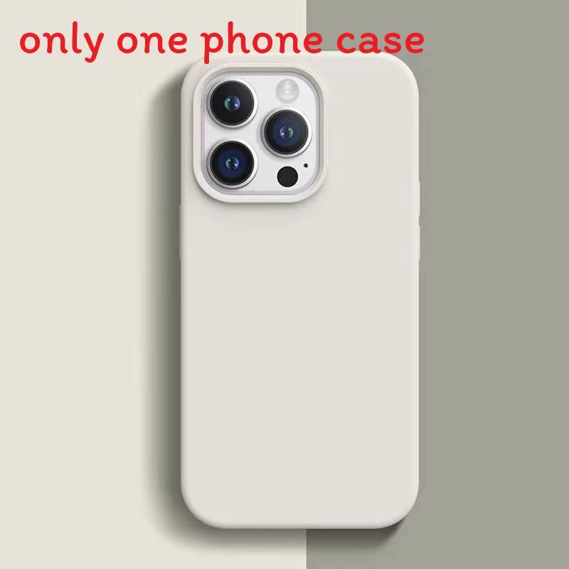 For Iphone14 Pro Silicone Phone Case With Antifingerprint Nonslip Protection For Girls And Teens