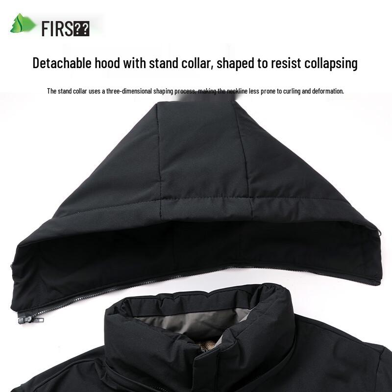 Мужская плотная утепленная куртка SHANSHAN в стиле business casual
