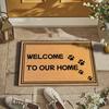 Luxury Welcome Entrance Doormat Outdoor Front Door Mat Room Rugs Carpet Hallway Mat Washable