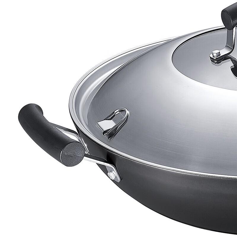 Supor True Rust-Proof Cast Iron Double Handle Wok