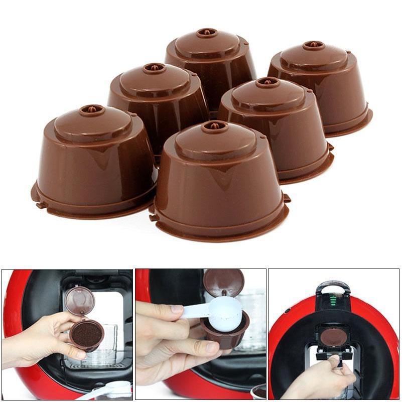 Dolce Gusto Reusable Coffee Capsules Refillable Coffee Filter Cup