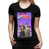 Аниме Мультфильм Jojo Bizarre Adventure Футболка для Женщин Круглый Вырез Уличный Стиль Футболки Женские Футболки Короткие Летние Одежда Топы