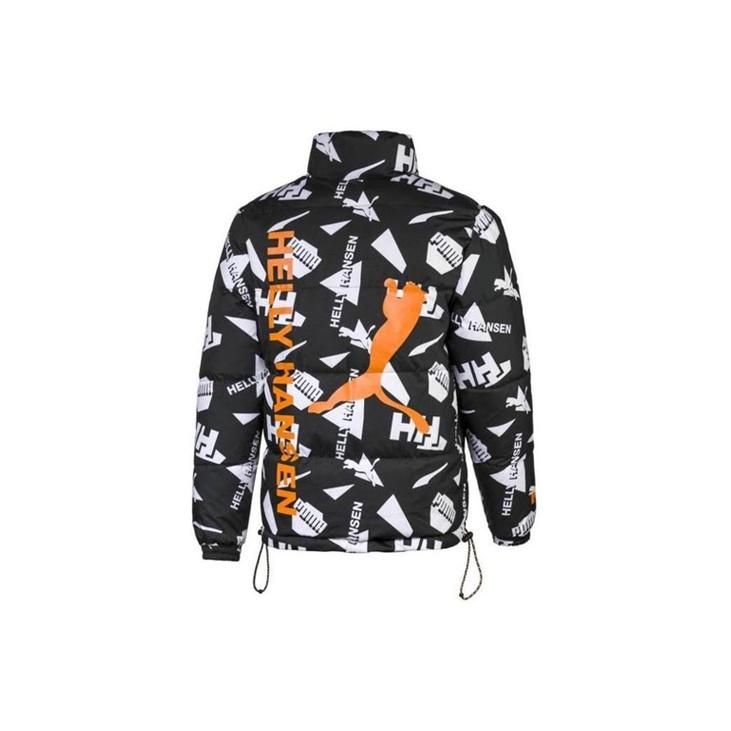 Puma X Helly Hansen Collaboration стойка воротник двусторонняя теплая хлопковая куртка унисекс верхняя одежда многоцветная 597081-01
