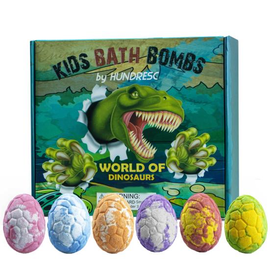6 шт. шариков соли для ванны, нежная формула, длительный аромат, милое яйцо динозавра, бомбочки для ванны в ванной, подарок на день рождения