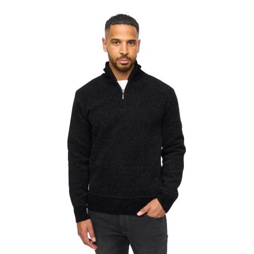 Bewley & Ritch Mens Harewood Chenille Quarter Zip Jumper