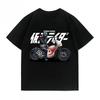 Kamen Rider T-Shirt Men Cotton Tee Short Sleeve Loose Fit Casual Shoulder Print Summer Streetwear Top Hot Sale