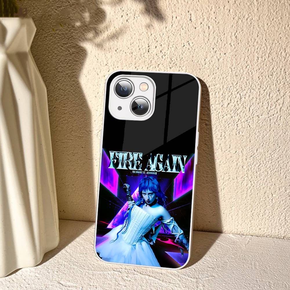 Ashnikko Rapper For IPhone 14 13 12 Mini 11 Pro XS Max X XR 14 Plus Tempered Glass Cover