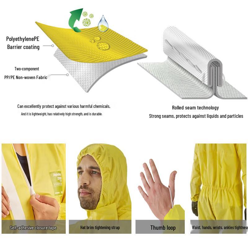 Химически защитный комбинезон ALPHATEC класса C