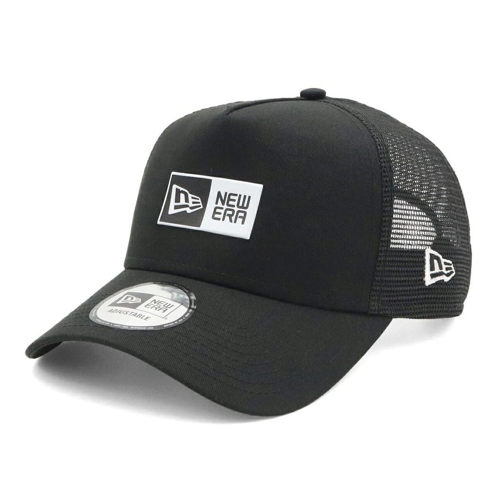 New Era Mesh Cap 9FORTYA-Frame Box Logo BlackWhite FREE 940AFTR BOX TPU BLK WHI 14388656 NER36C3348