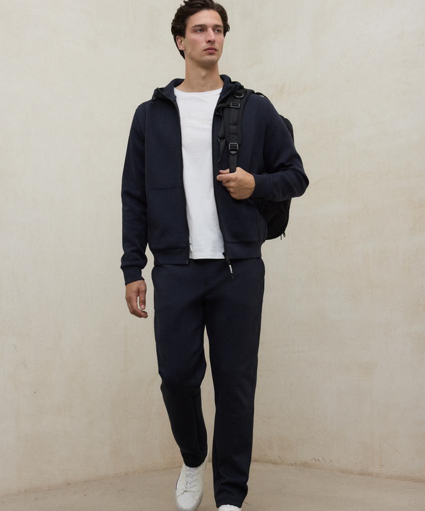Ecoalf Men'S Navy Blue Agadir Hoodie