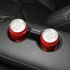 Для Toyota Supra 2018-2025 TPE Подстаканник для воды Ящик для хранения напитков Органайзер Поднос Аксессуары для интерьера автомобиля Черный