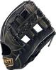 ZETT Soft Steer Baseball Black Size 4 Glove, All-Around, Left-Handed Throw, (1900), (BRGB35520F)