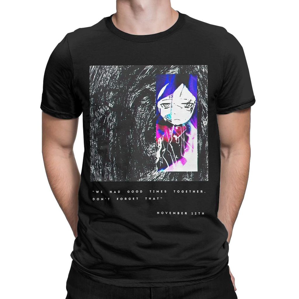 Повседневные футболки Sewerslvt We Had Good Times Together для мужчин с круглым вырезом из чистого хлопка, футболки с коротким рукавом, подарочная одежда