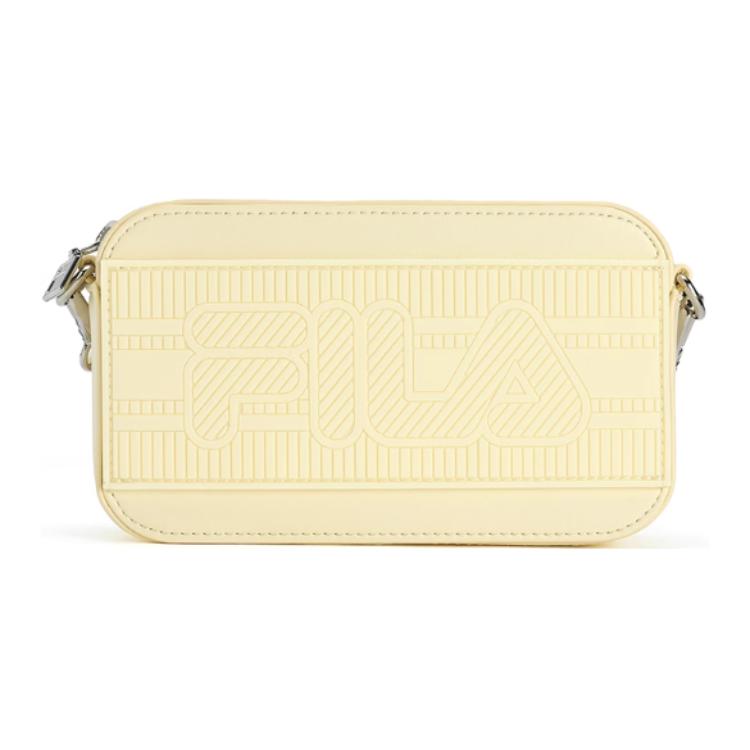 Новая силиконовая сумка через плечо FILA, кроссбоди, очень маленькая, женская, абрикосовая, светло-желтая F13W438166FYE