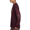 Nike Футболка с круглым вырезом и длинным рукавом ACG Manhole Print, мужские топы, темно-коричневые FJ1134-681