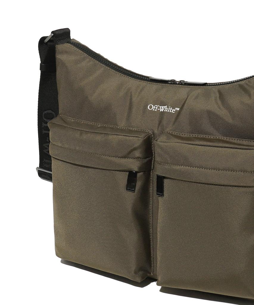 Off-White Pocket Shoulder Bag (Khaki)